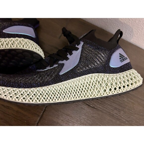 Adidas Alphaedge 4D Goodbye Gravity Core Black, Blue, And Purple Size 11 - Picture 2 of 12